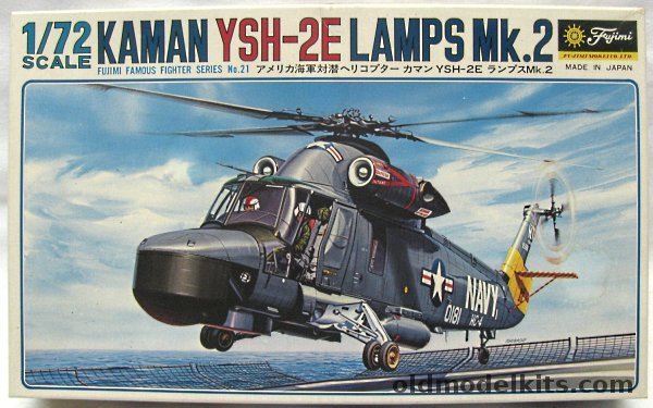 Fujimi 1/72 Kaman YSH-2E Lamps Mk.2 Seasprite, 7A21 plastic model kit